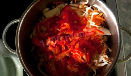 щи с помидорами