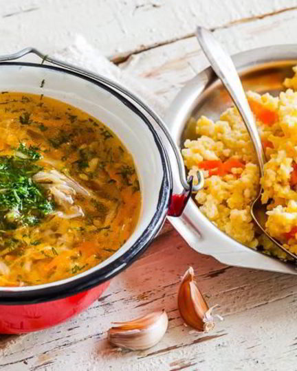 Рецепт щей с пшенной кашей