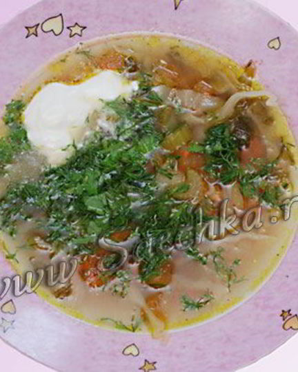 Рецепт щей с сельдереем и томатами