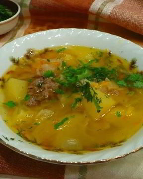 Щи с тушенкой