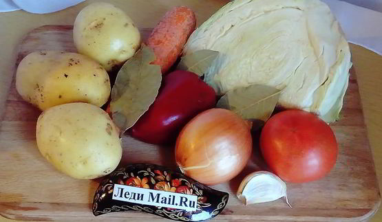 щи со свиными ребрышками