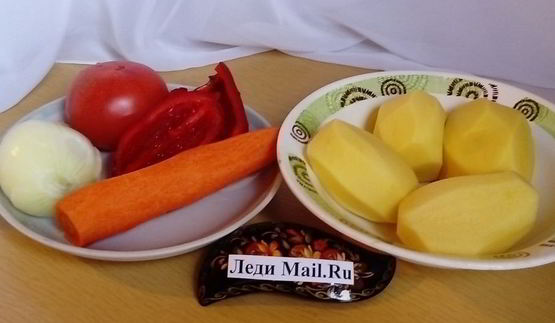 щи со свиными ребрышками