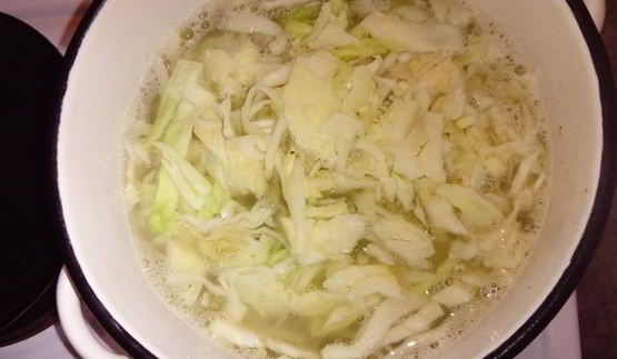 щи со свиными ребрышками