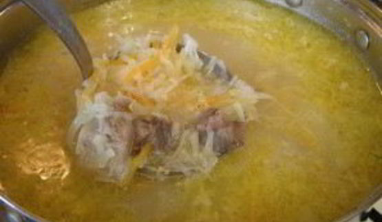 щи суточные из квашеной капусты