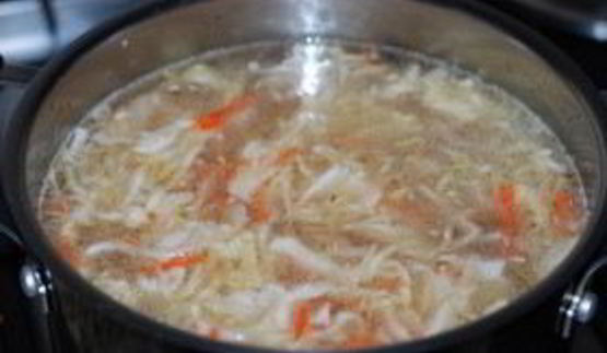 вегетарианские щи из квашеной капусты