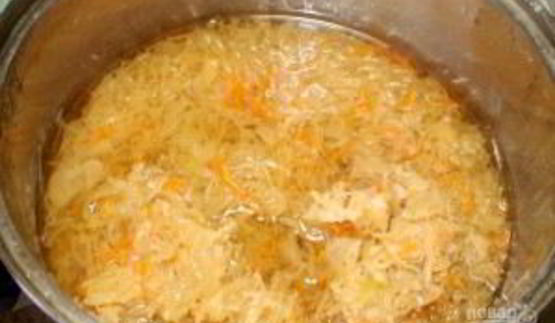 вкусные щи из квашеной капусты