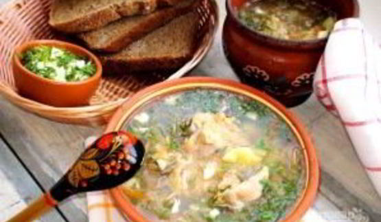 вкусные щи из квашеной капусты