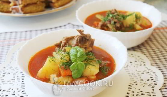 шурпа по-узбекски