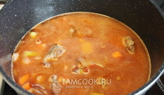 шурпа по-узбекски