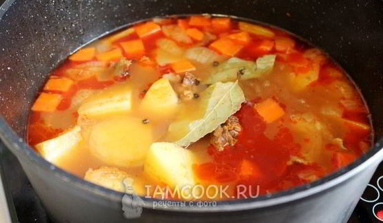 шурпа по-узбекски