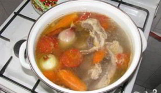 шурпа с нутом