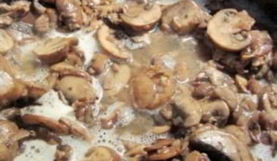 сливочный грибной суп