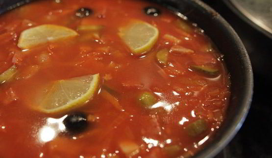 быстрая солянка