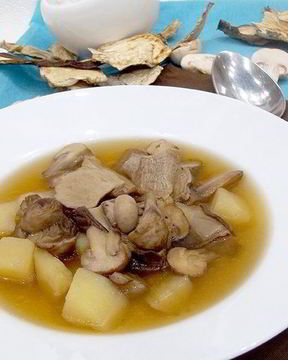 Грибная солянка без капусты