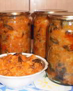 Грибная солянка с помидорами на зиму