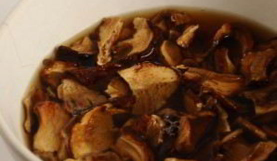 грибная солянка с рисом и капустой