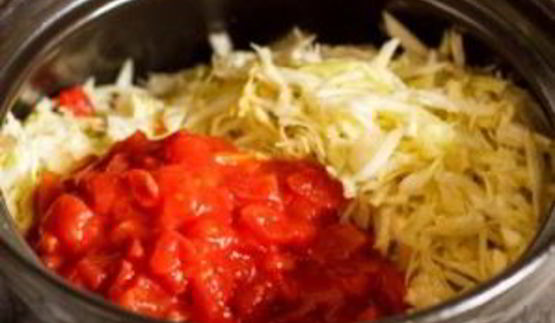 капустная солянка с мясом