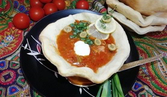 мясная солянка по-селянски