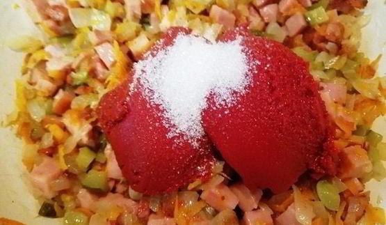 мясная солянка по-селянски