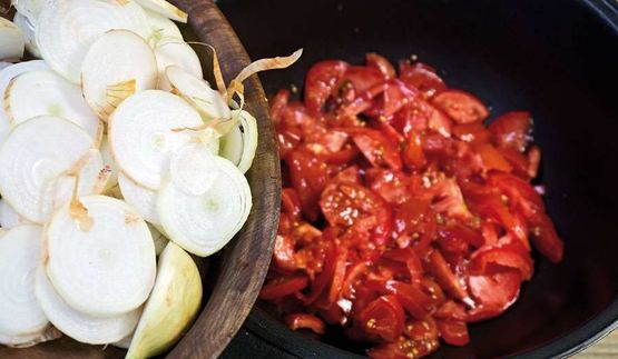 овощная солянка с грибами