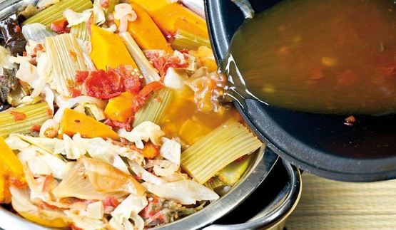 овощная солянка с грибами