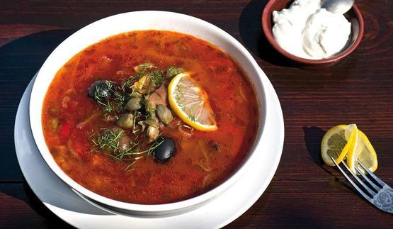 овощная солянка с грибами