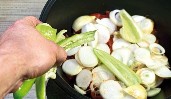 овощная солянка с грибами