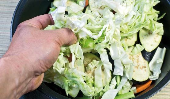 овощная солянка с грибами