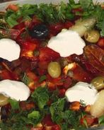 Пикантная овощная солянка