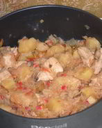 Солянка картофельная с квашеной капустой