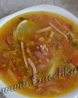 Солянка по-домашнему