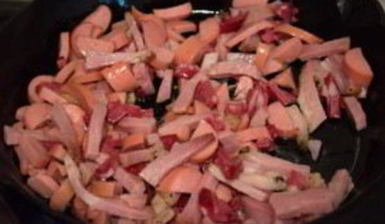 солянка с сосисками