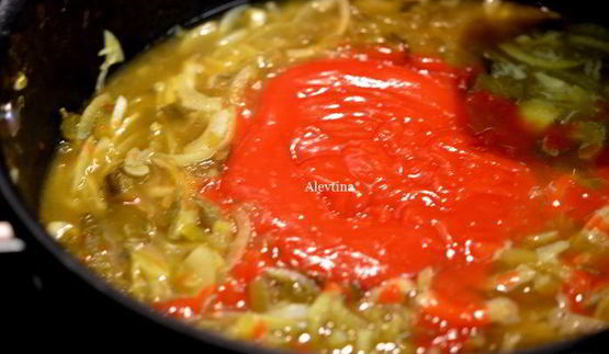 солянка со сладким перцем