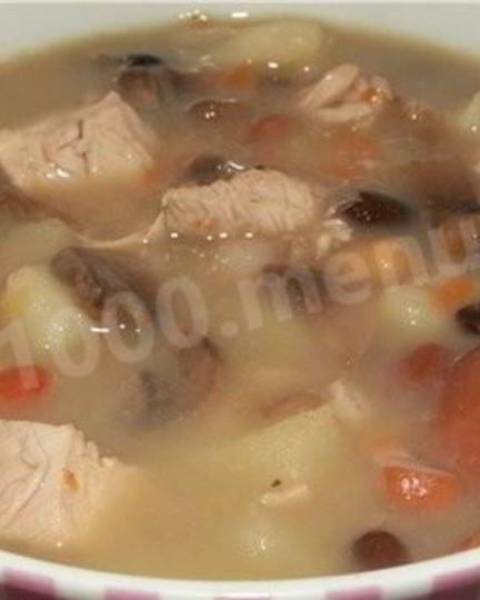 Рецепт супа бобового с говядиной