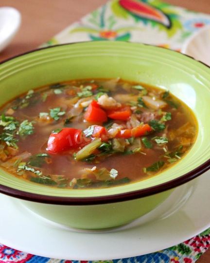 Рецепт супа чорба