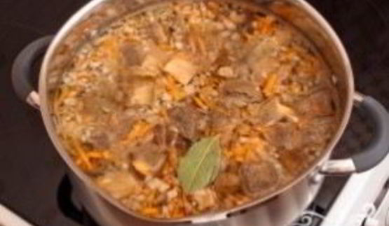 суп из замороженных подберезовиков