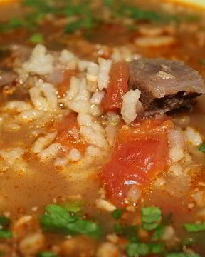 Грузинский суп Харчо