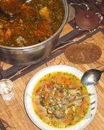 Харчо из баранины с Ткемали