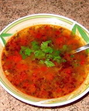 Харчо из говядины по-грузински