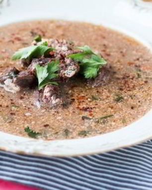 Харчо из говядины в мультиварке