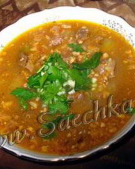 Рецепт харчо из говядины