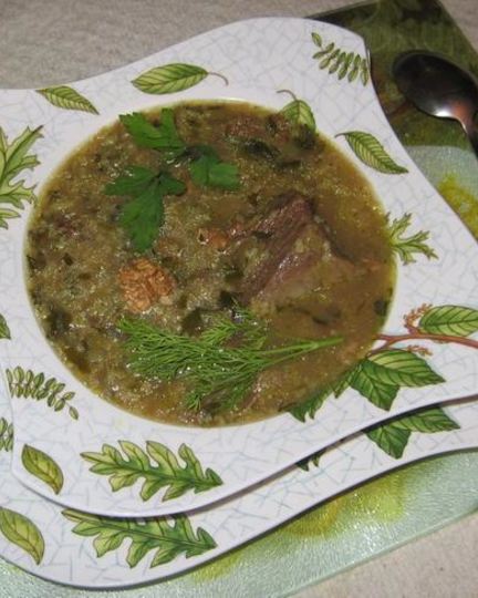 Рецепт харчо с грецкими орехами