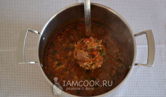 суп харчо из баранины