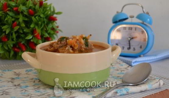 суп харчо из баранины