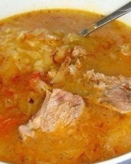 Рецепт супа харчо по-грузински с грецкими орехами