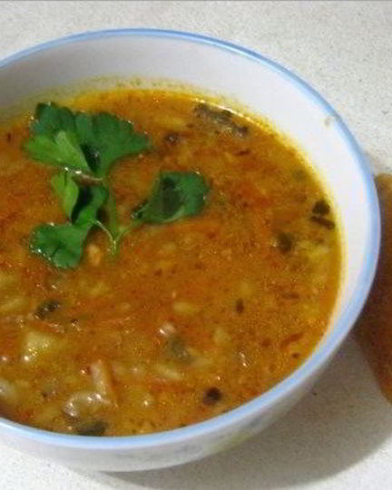 Рецепт вегетарианского супа харчо