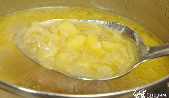 чесночный суп-пюре