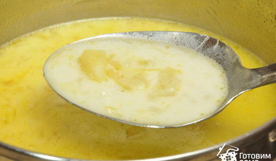 чесночный суп-пюре