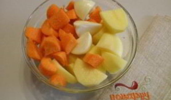 гороховый суп-пюре с мясом