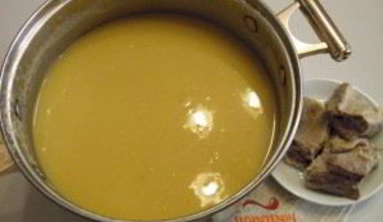 гороховый суп-пюре с мясом